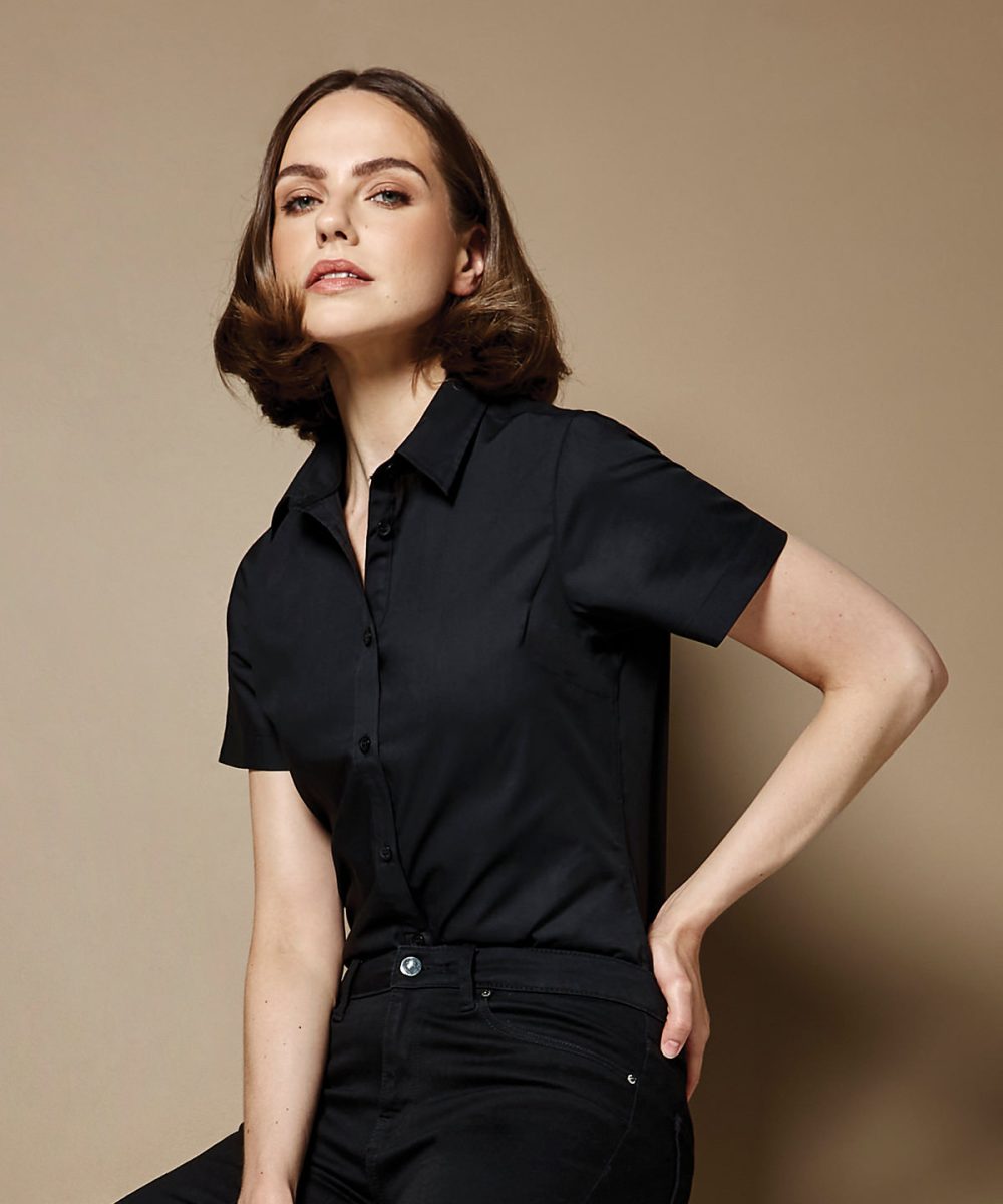 Women’s poplin shirt short sleeve