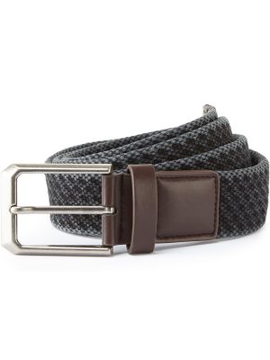 Men’s vintage wash canvas belt