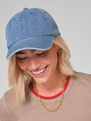 Denim cap