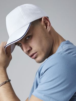 Authentic 5-panel cap – piped peak