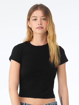 Women’s micro rib baby t-shirt