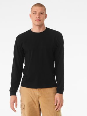 Unisex heavy boxy long sleeve tee
