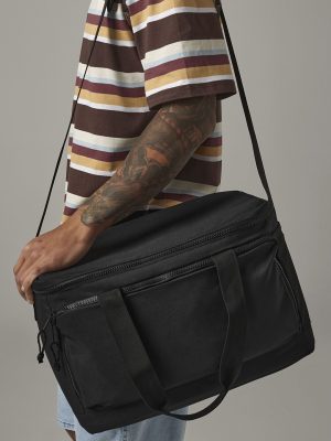 Recycled large cooler shoulder bag
