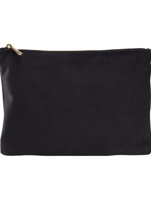 Velvet accessory pouch