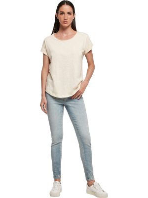 Women’s long slub tee