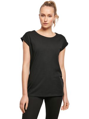 Women’s organic extended shoulder tee