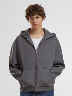 Fluffy zip hoodie