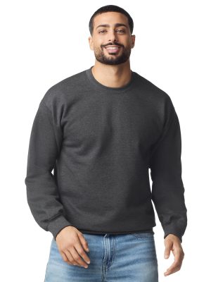 Softstyle™ midweight fleece adult crew neck
