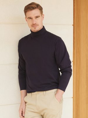 Long sleeve roll neck top
