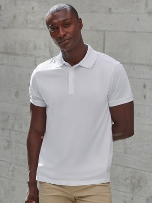 Recycled polyester polo shirt