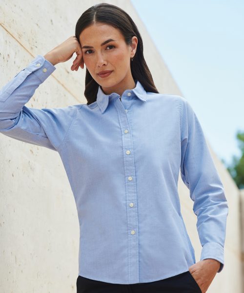 Women’s classic long sleeve Oxford shirt