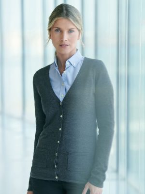 Women’s v-button cardigan