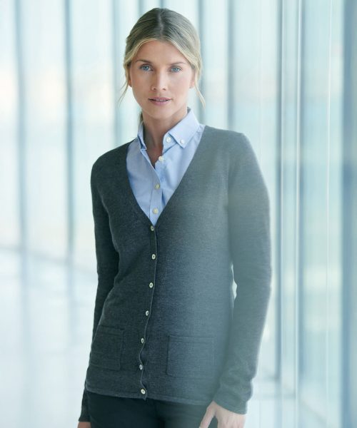 Women’s v-button cardigan