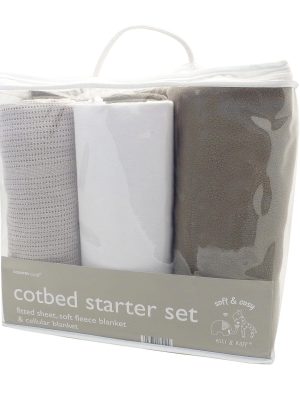 Baby cot bed set (3-piece)