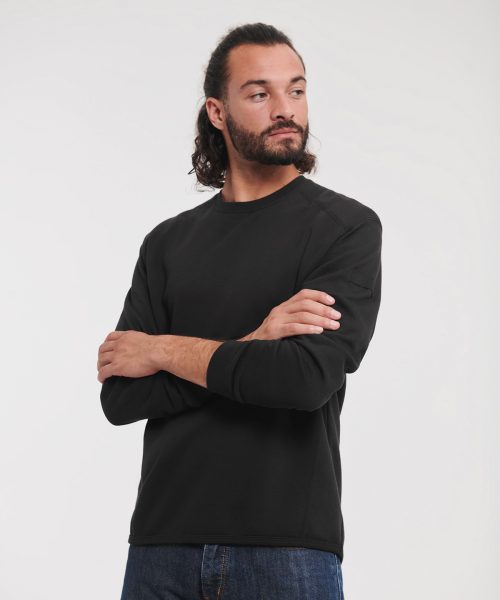 Heavy-duty crew neck sweatshirt