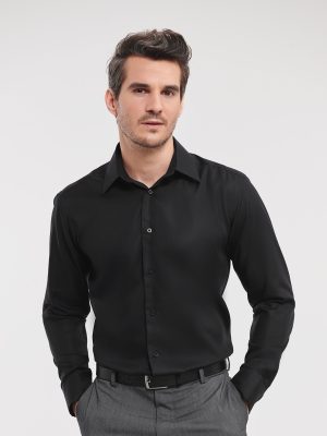 Long sleeve tailored ultimate non-iron shirt