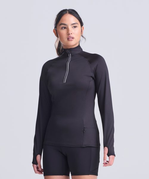 Women’s Cool Flex long half-zip top