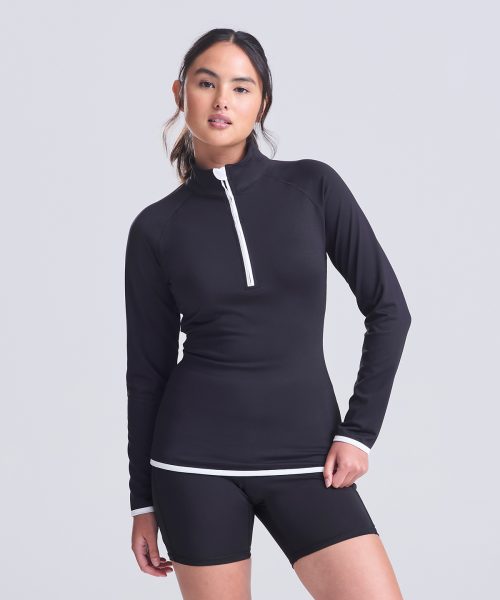 Women’s cool ½ zip sweatshirt