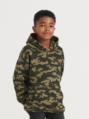 Kids camo hoodie