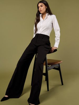 Business blouse long-sleeved (tailored fit)