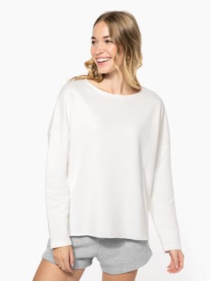 Ladies’ oversized sweatshirt