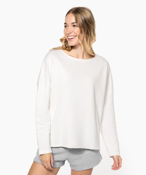 Ladies’ oversized sweatshirt
