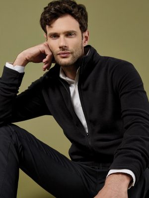 Regular fit corporate microfleece