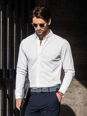 Kingston – stretch deluxe piqué shirt