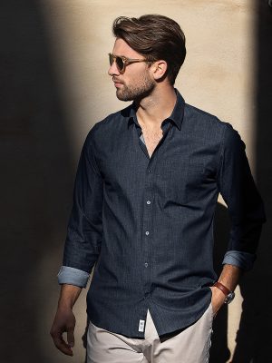 Torrance modern fit – raw and stylish denim shirt