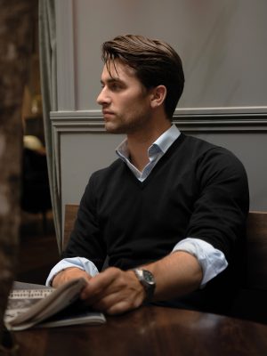 Brighton – elegant v-neck knit