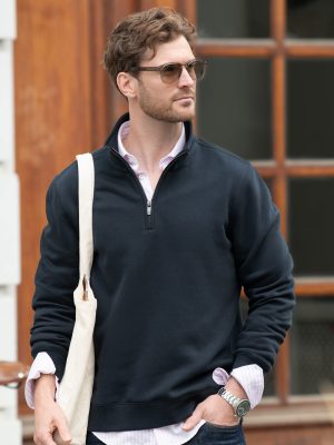 Glendale unisex 1/4-zip sweatshirt