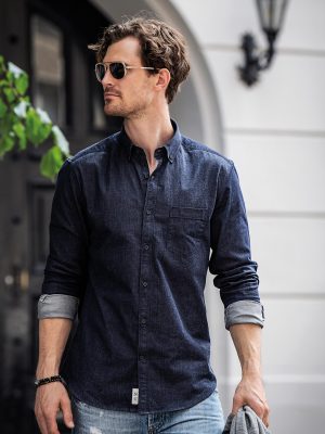 Torrance slim fit – raw and stylish denim shirt