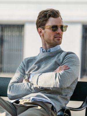 Newport – luxury lightweight crewneck