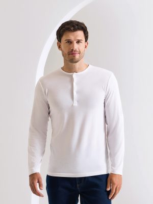 Long John roll-sleeve tee