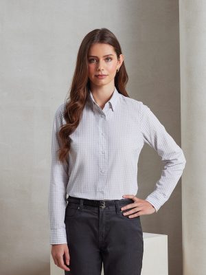 Women’s Maxton check long sleeve shirt