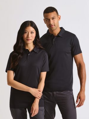 Coolchecker® studded polo