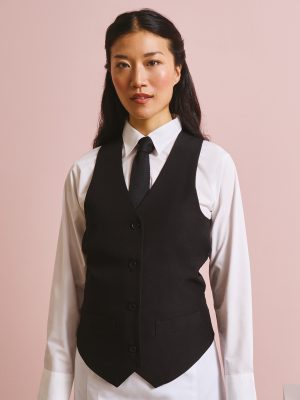 Women’s lined polyester waistcoat