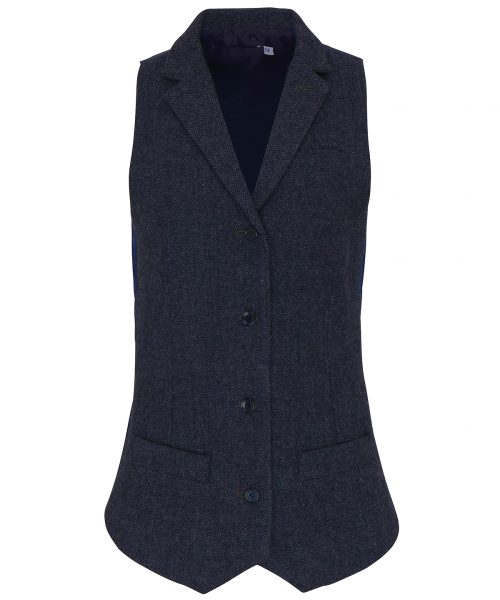 Women’s herringbone waistcoat