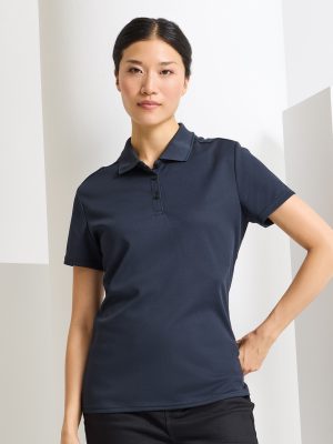Women’s Spun Dyed Recycled Polo Shirt
