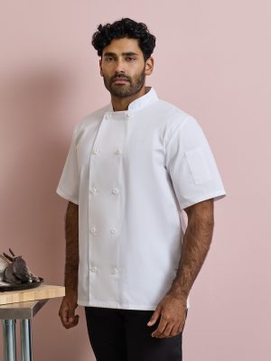 Short sleeve chef’s jacket