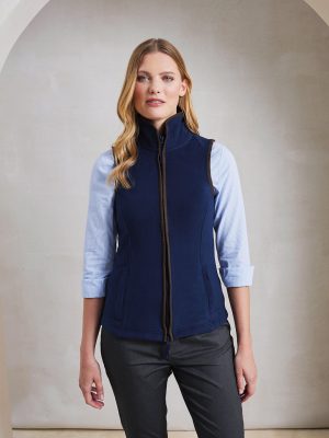 Women’s artisan fleece gilet