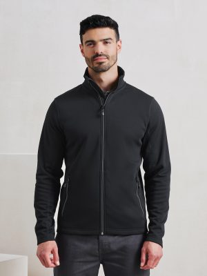 Men’s spun dyed sustainable zip-through sweatshirt