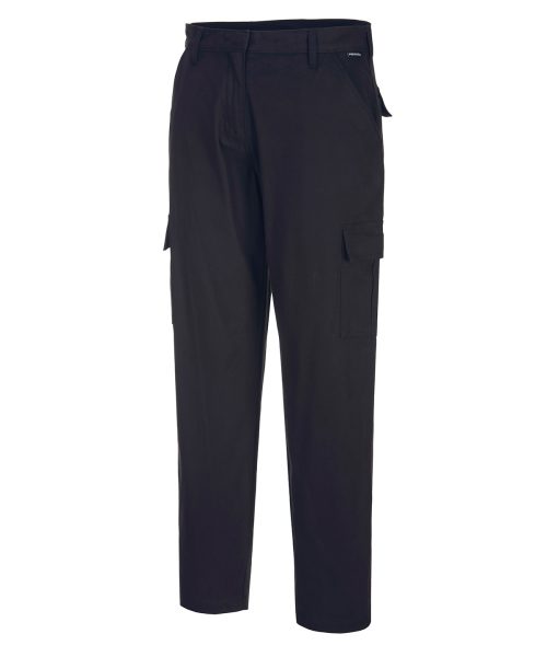 Women’s stretch cargo trousers (S233) slim fit