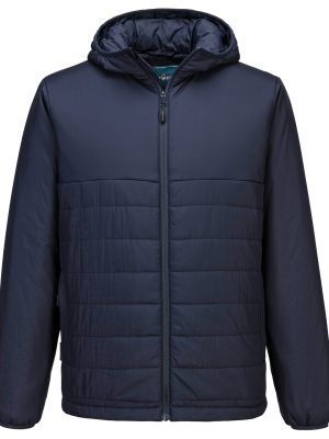 Professional hooded insulated baffle jacket (S608)