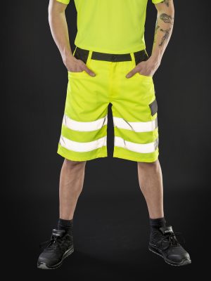 Safety cargo shorts