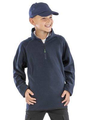 Junior recycled microfleece top