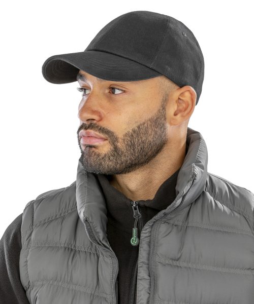Low-profile heavy brushed cotton cap
