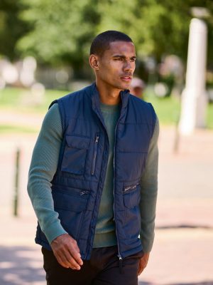 Steller multi-zip bodywarmer