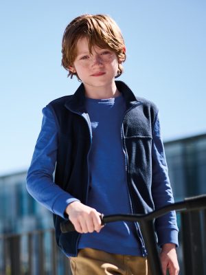 Kids microfleece bodywarmer