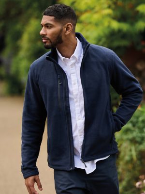 Honestly Made recycled full-zip fleece